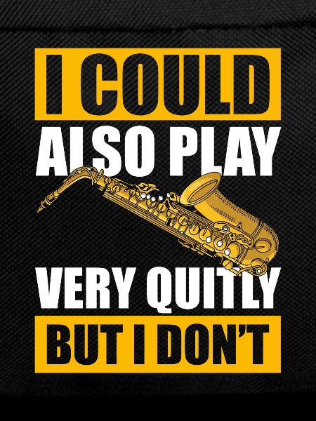 Play very quitly Saxophone Player