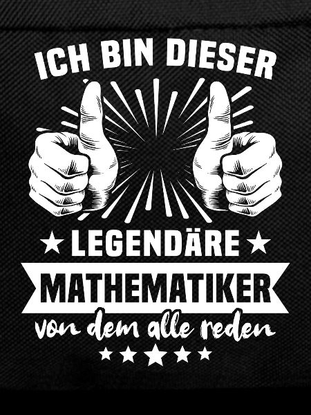 Légende du mathématicien