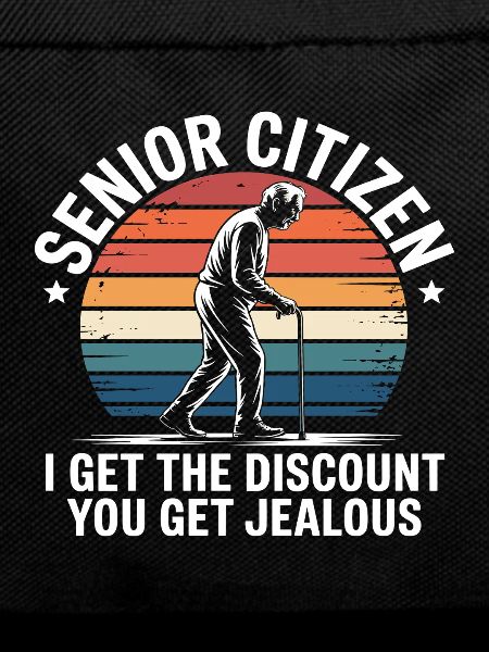 Senior Discount Funny Retirement