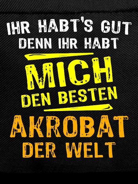 Akrobat Geschenk