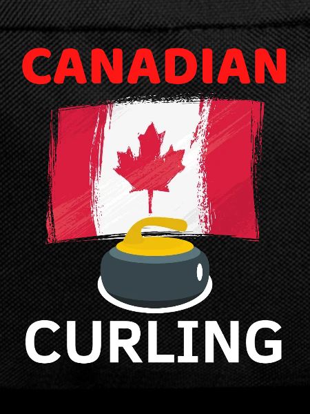 Curling et Drapeau Canadien