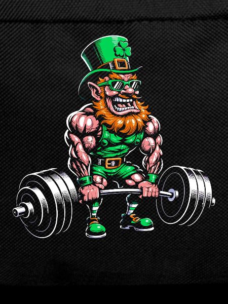 Kraft Leprechaun in fitness look