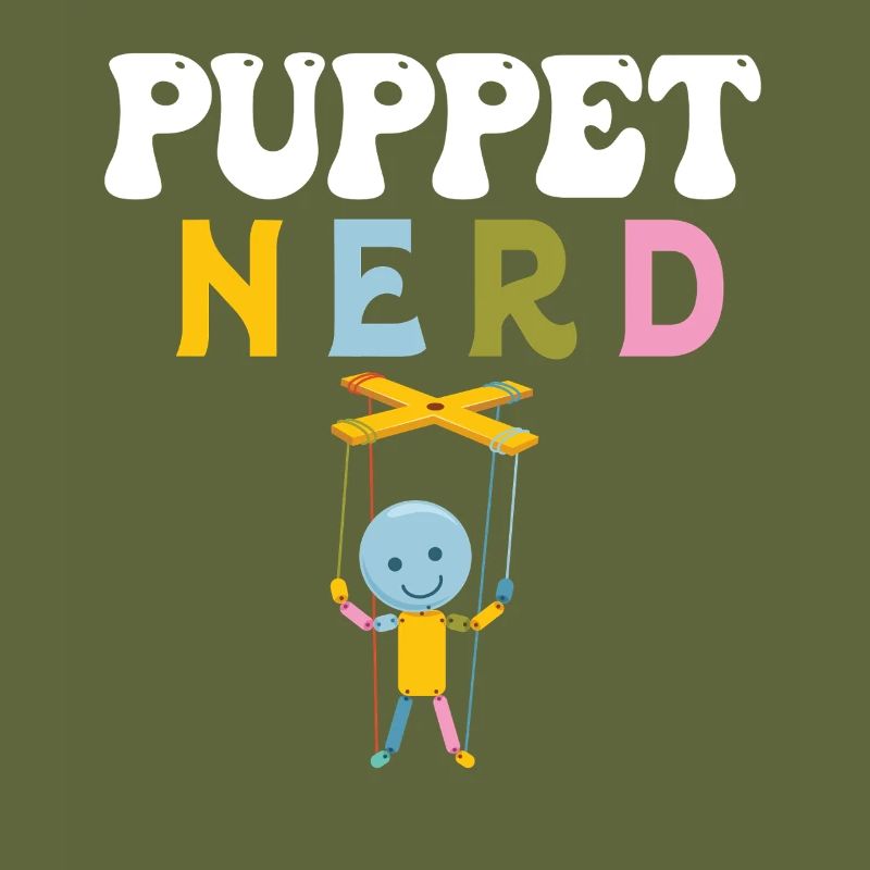 Puppet Nerd Marionette Art