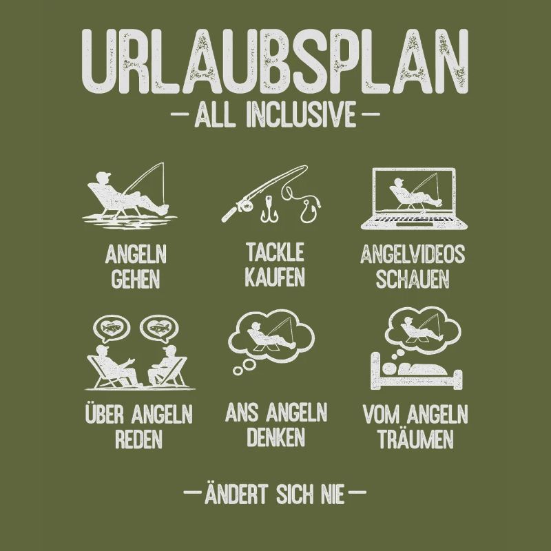 Fishing Gift Man Angler Vacation Plan Norway