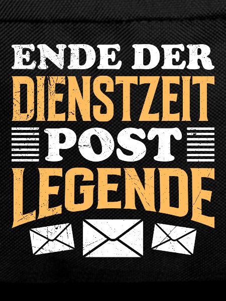 Postman END OF SERVICE POSTAL LEGEND