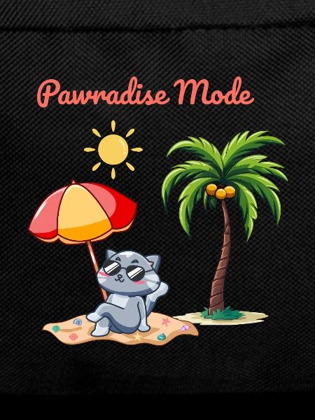 Pawradise Mode – Summer Cat Beach Vibes