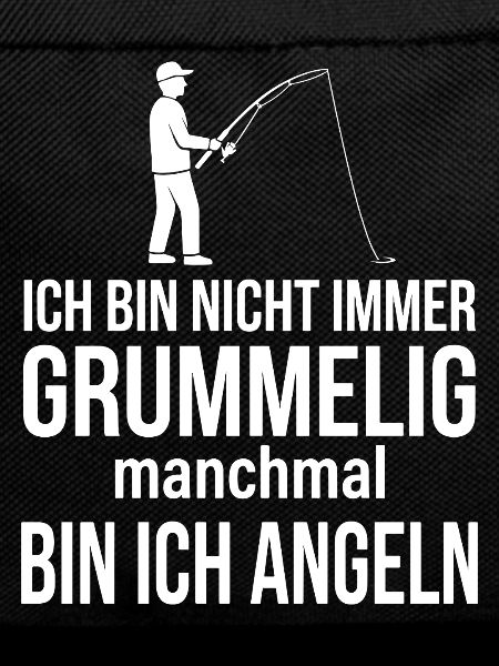 Not always grumpy, sometimes fishing