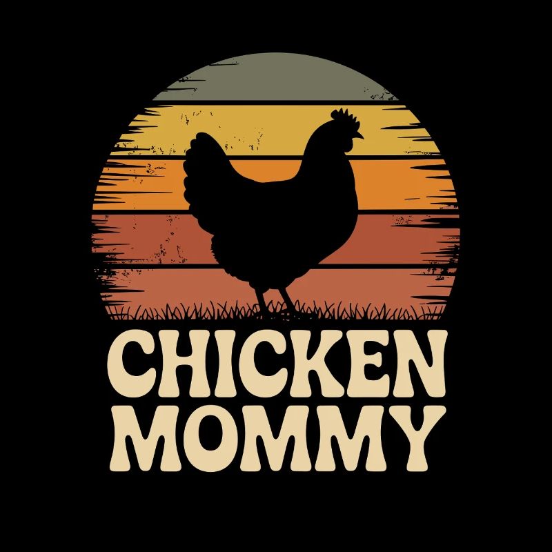 Chicken Mommy Hühner Mom Bäuerin Muttertag Huhn
