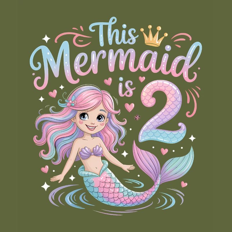 Sirène 2e anniversaire 2 ans