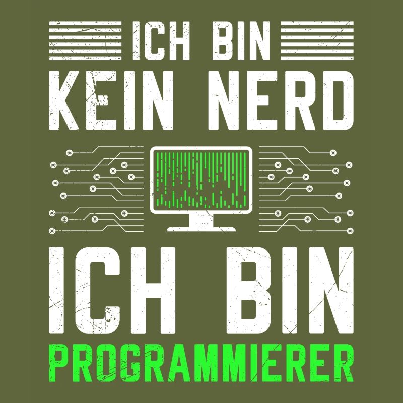 Computer ICH BIN KEIN NERD ICH BIN PROGRAMMIERER