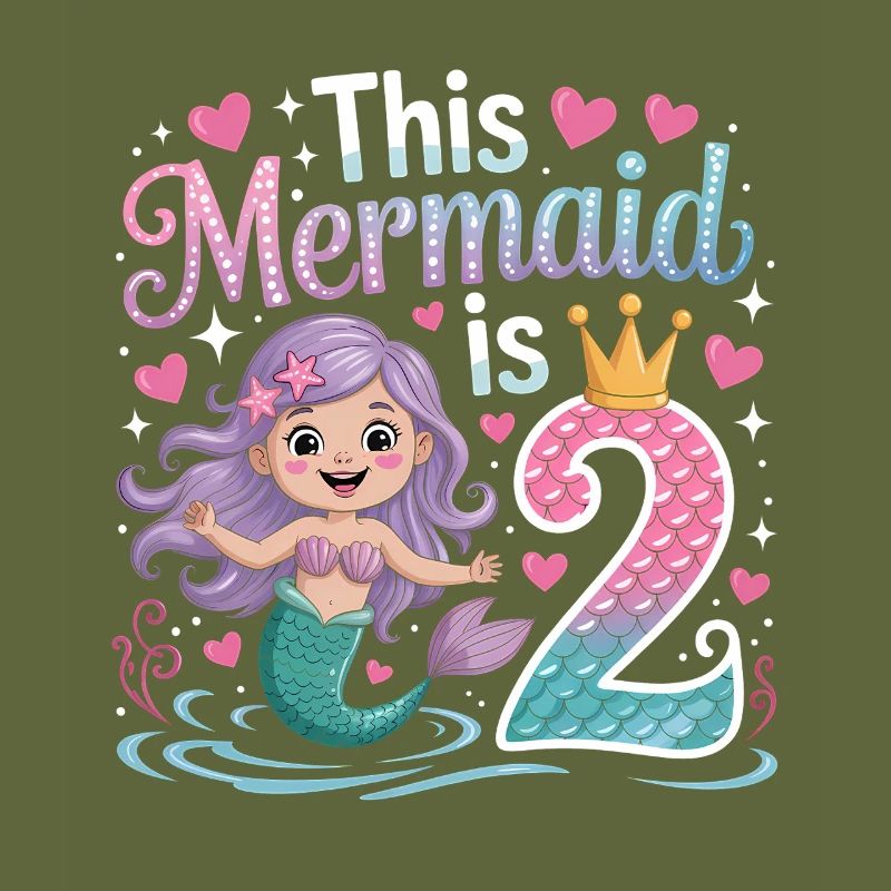 Sirène 2e anniversaire 2 ans