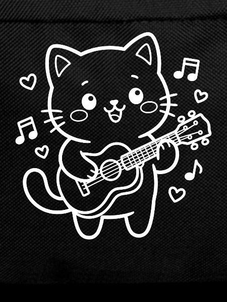 Ukulélé Kawaii Cat