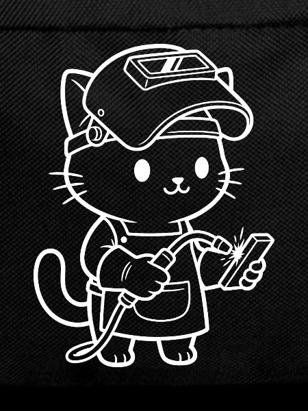 Kawaii Cat Welder