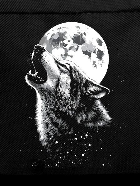 Wolf, Moon, Nature, Wilderness, Animal