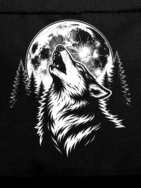 Wolf, Moon, Nature, Wilderness, Animal