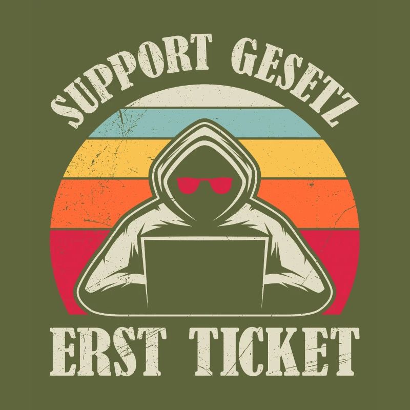 Computer Science Coder SUPPORT GESETZ ERST TICKET
