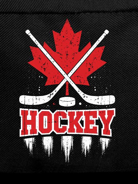 Hockey Maple Cross Logo