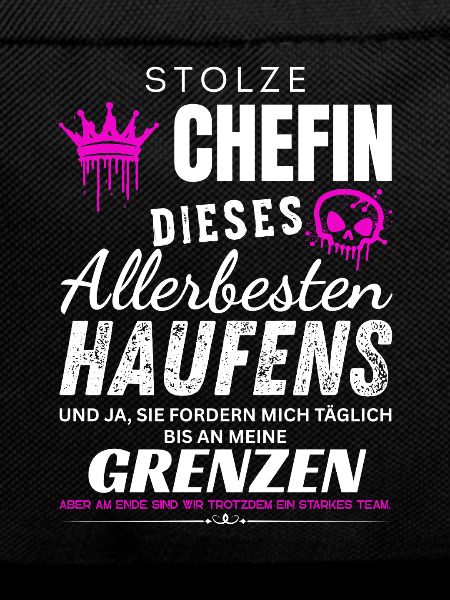 Stolze Chefin allerbester Haufen Chefin Geschenke