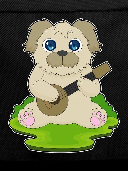 Dog Musician Guitar Music