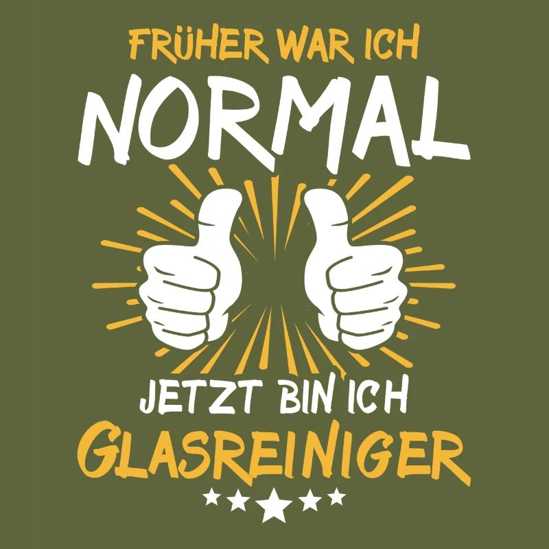 Glasreiniger Spruch