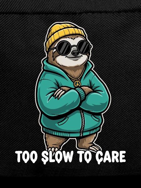 Too Slow To Care Sloth