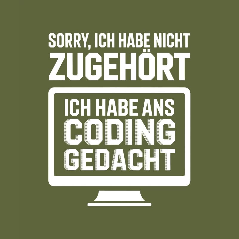 Ich habe Coding gedacht
