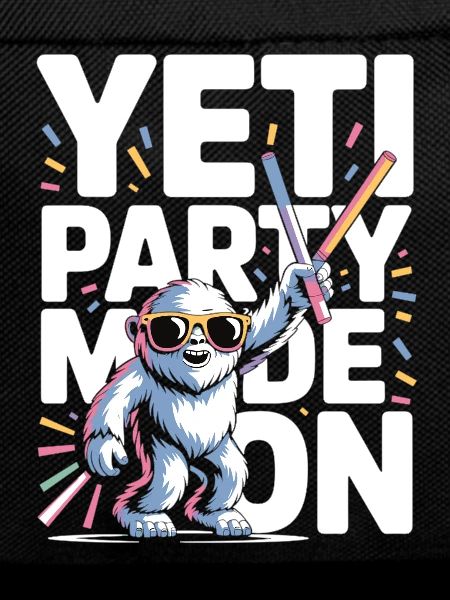 Yeti Party Mode – Funny Party Monster