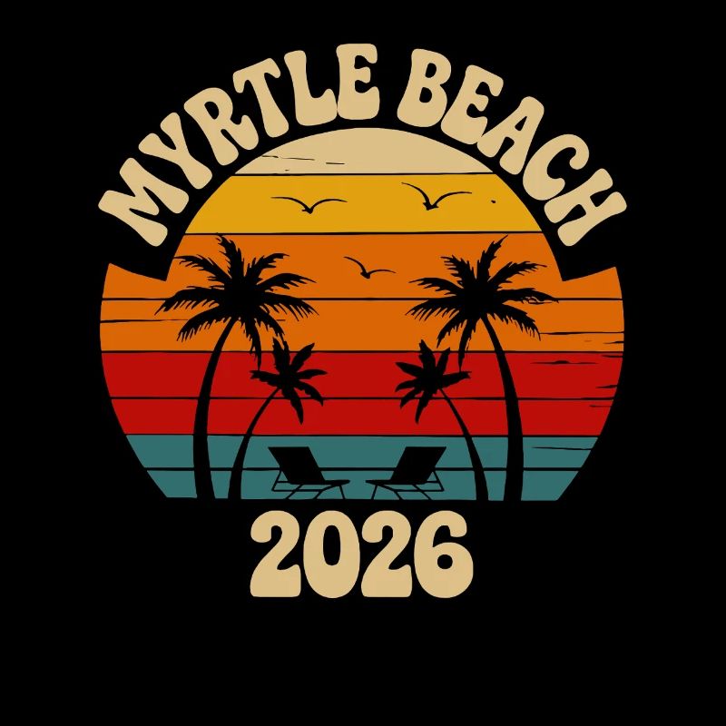 Myrtle Beach Retro Sunset 2026