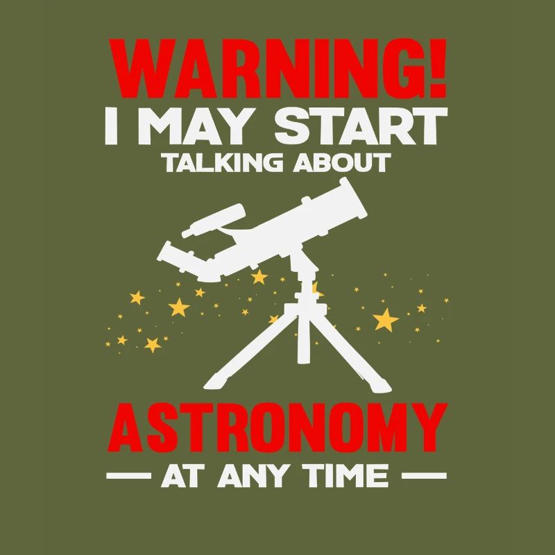 Attention Talks About Astronomy Saying