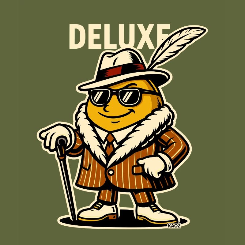 Deluxe Dapper Feather guy