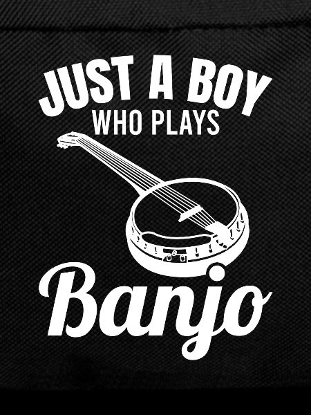 Small banjo player