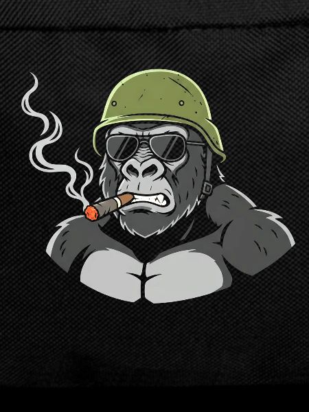Gorilla Commando with Cigar