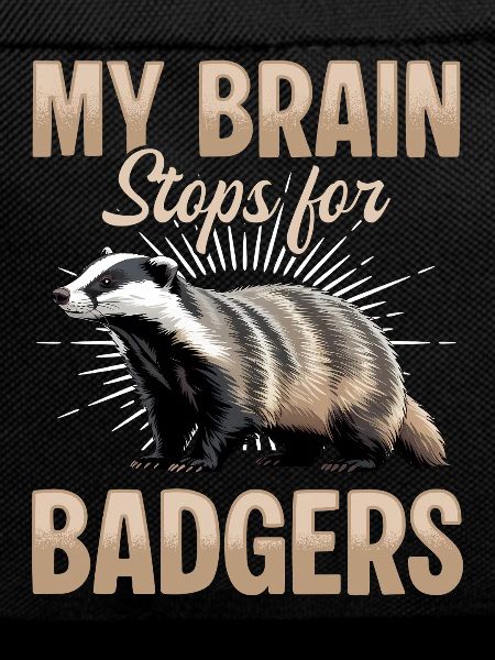 Funny Animal Badger
