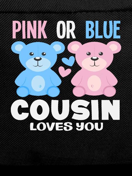 Pink Oder Blau Cousin Liebt Dich