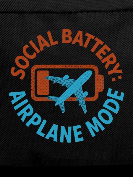 Social Battery Empty | Travel introvert