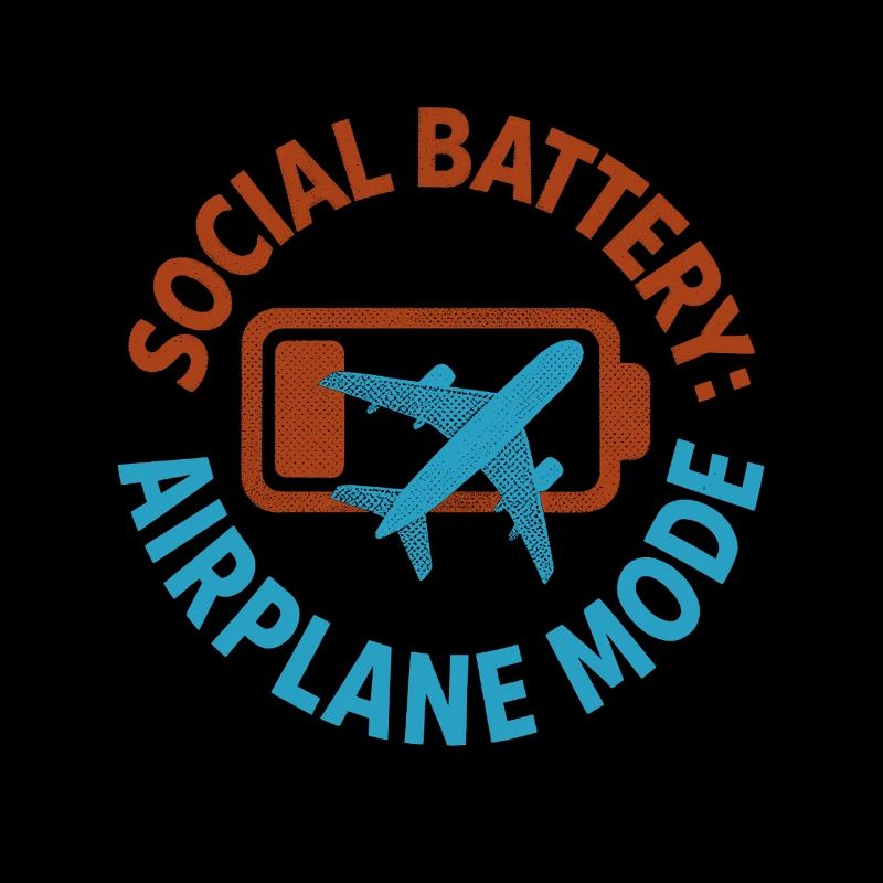 Social Battery Empty | Travel introvert
