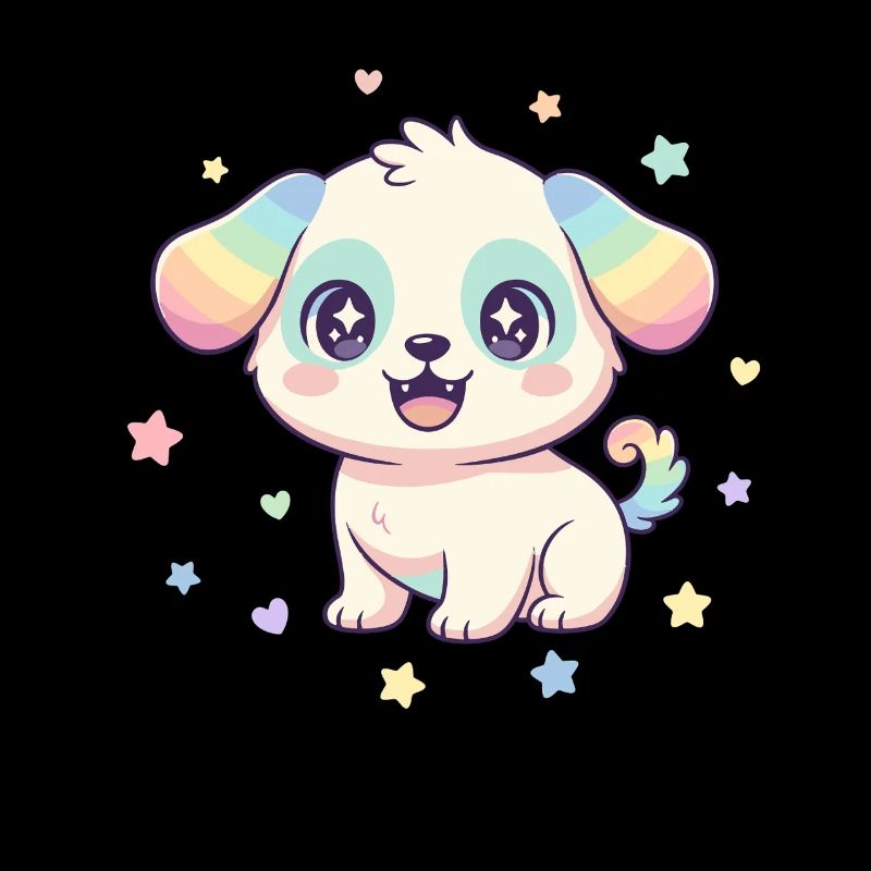 Pastel Star Pup