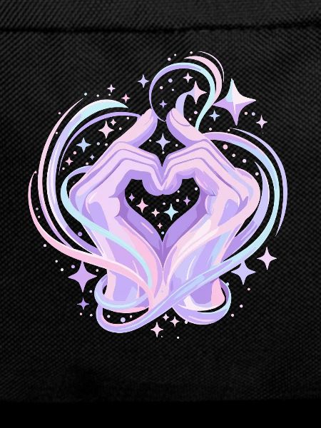 Pastel Heart Hands Magic