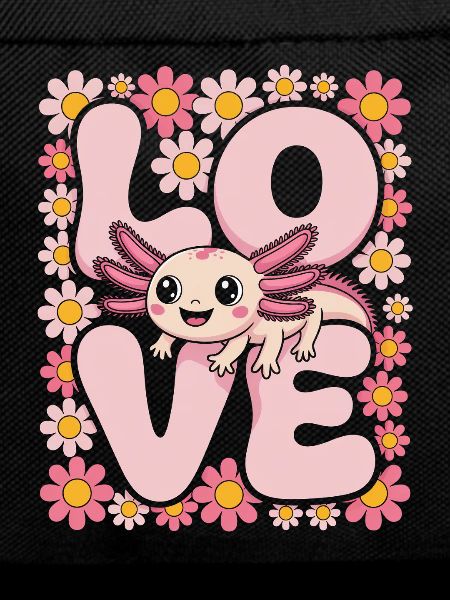 Love Axolotl in Bloom