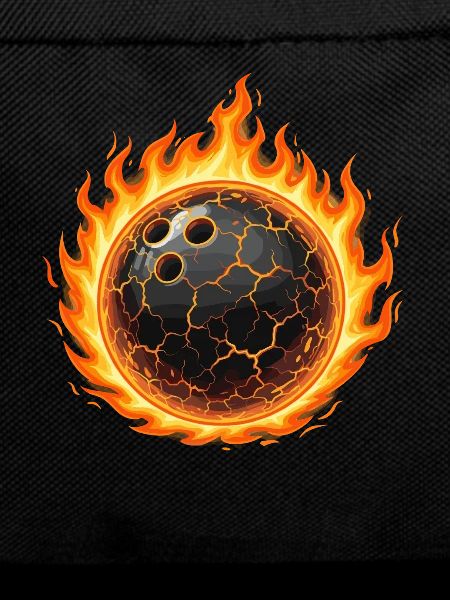 Lava Bowling Ball