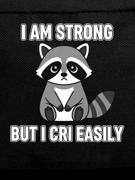 Strong raccoon: Allow feelings
