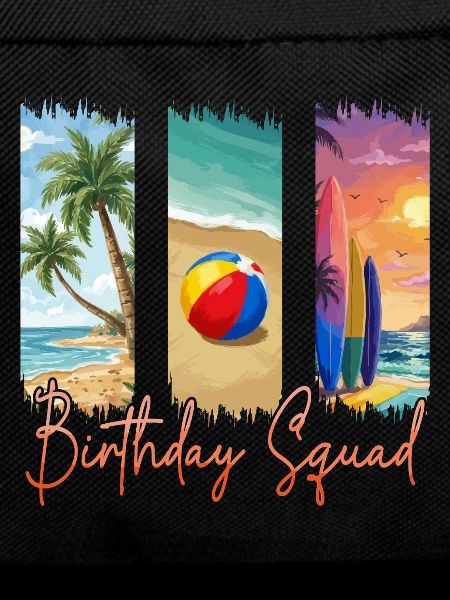 Birthday Squad Beach Summer Cruise