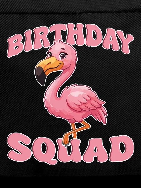 Birthday Squad Beach Summer Cruise Flamingo