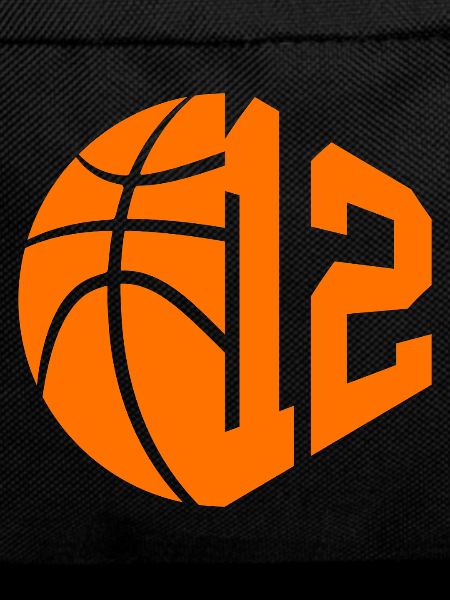 NUMBER 12 BASKETBALL 12TH BIRTHDAY