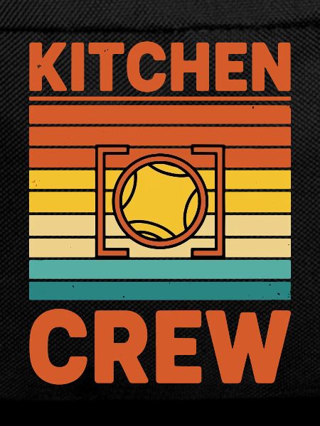 Pickleball Funny Kitchen Crew Player Love