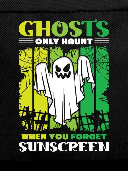 Ghost Hunter Halloween English Saying