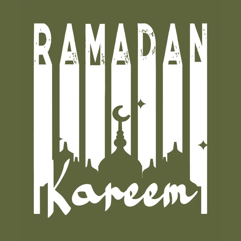Ramadan-Kareem-Moschee-Silhouette