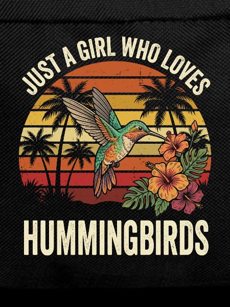 Hummingbird Tropical Sunset