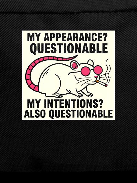 Apparence douteuse, rat