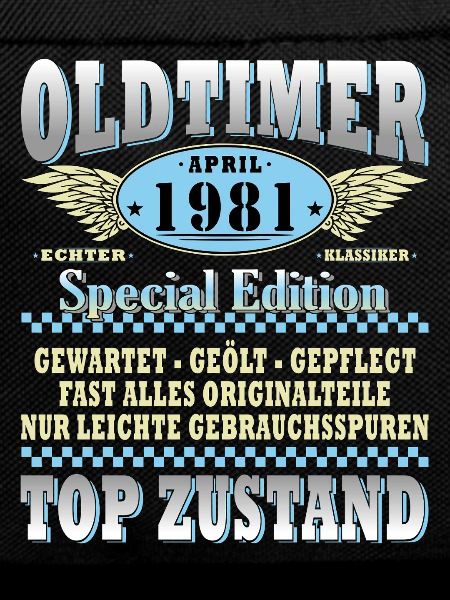 Oldtimer 1981 Spezialedition